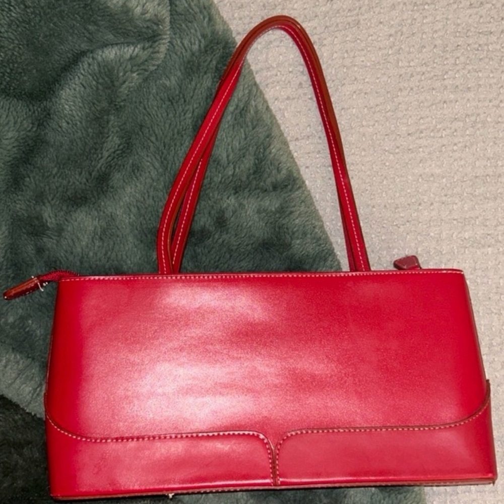 kate spade Red Leather Shoulder Bag